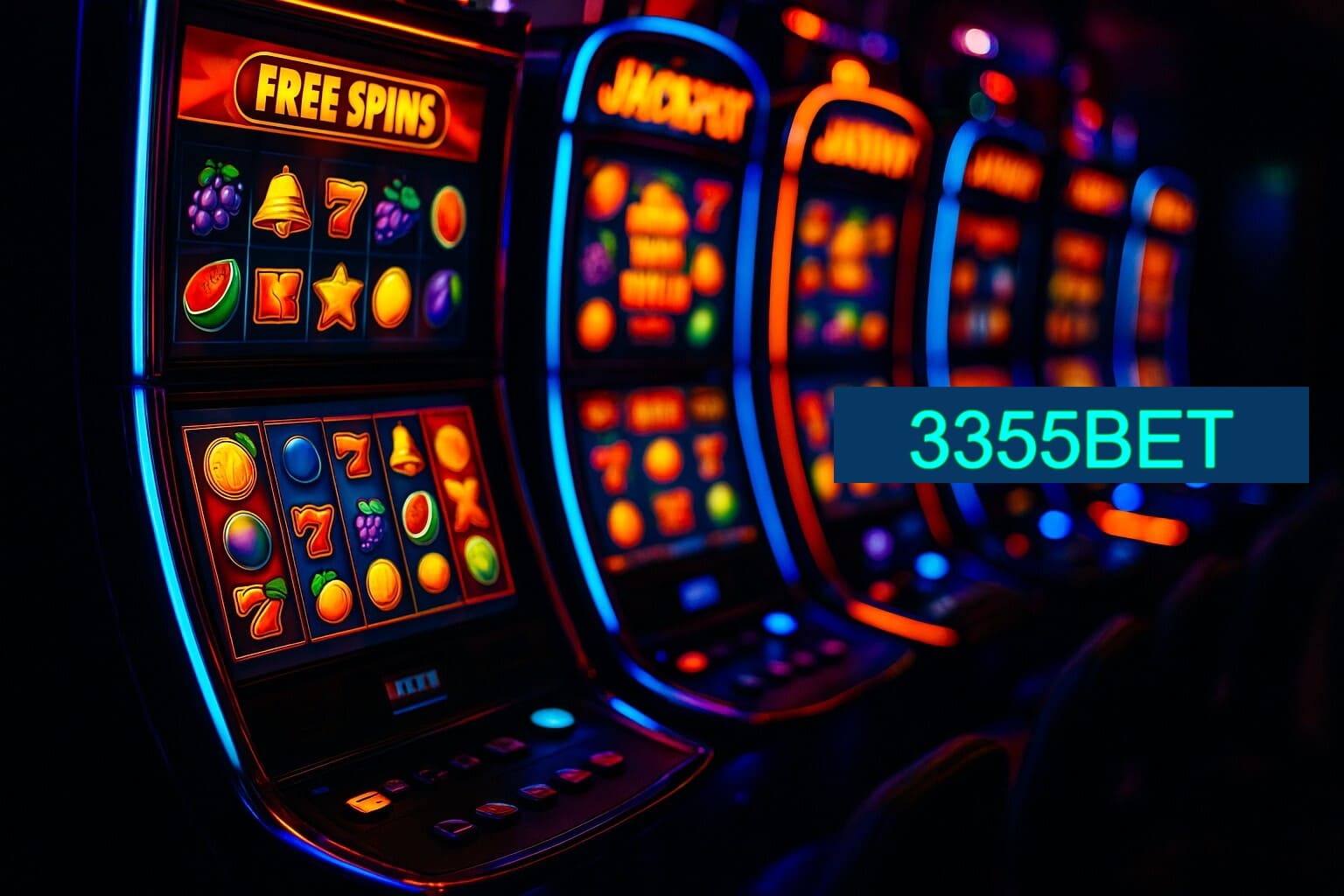 Diversos jogos de caça-níqueis